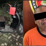 Pria asal Kota Malang Diringkus Satreskrim Polres Batu Usai Gasak Sepeda Motor di Balai Kota Among Tani/Tim