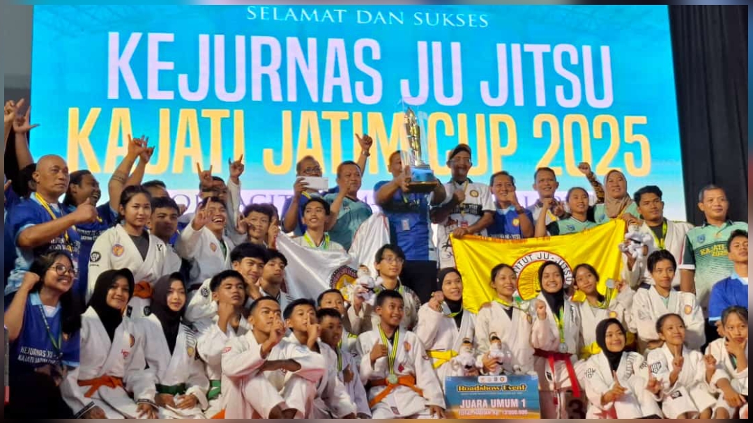 Kejurnas Jujitsu Kejati Jatim Cup 2025 di Pacitan, Jawa Timur Sabet Juara Umum