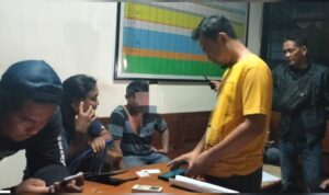 Pria asal Tanjunanom Diamankan Satreskrim Polres Nganjuk, Setelah Tertangkap Warga Mencuri Handphone