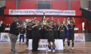 PWI Blitar Raya Futsal Championship 2025 Sukses, SMAN 1 Srengat Raih Juara Pertama