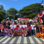 Ribuan Seniman Jaranan Meriahkan Hari Jadi Nganjuk ke-1088